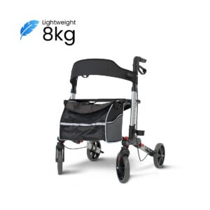 Lightweight Double Folding Rollator/Walker