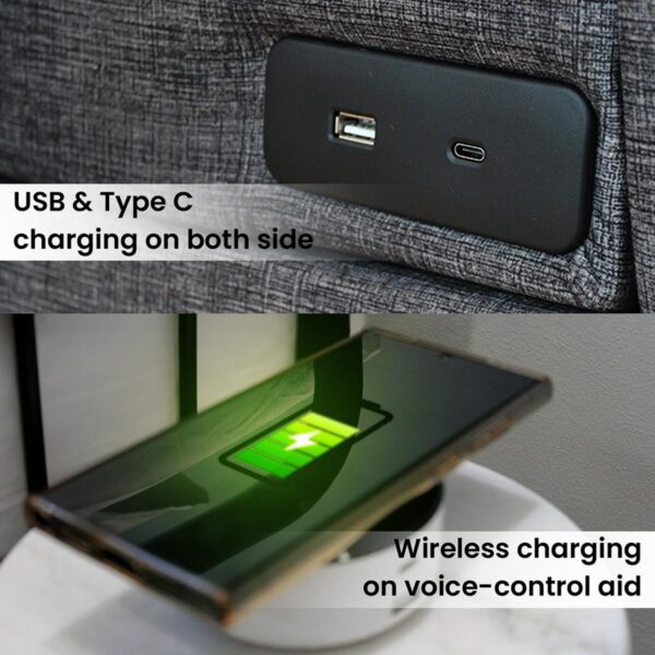 Voice Control Homecare Hi-low Bed - Image 9