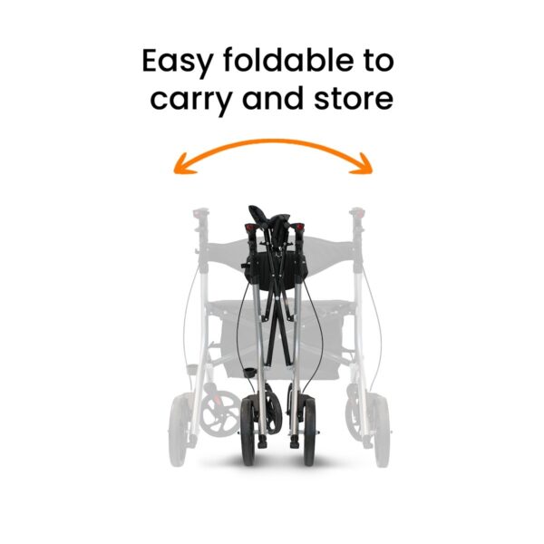 Lightweight Heavy Duty Rollator/Walker - Image 11