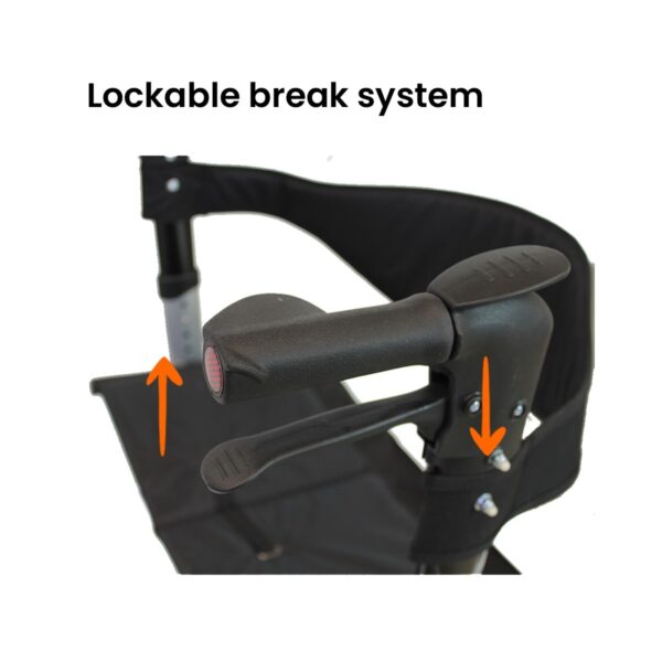 Lightweight Heavy Duty Rollator/Walker - Image 3