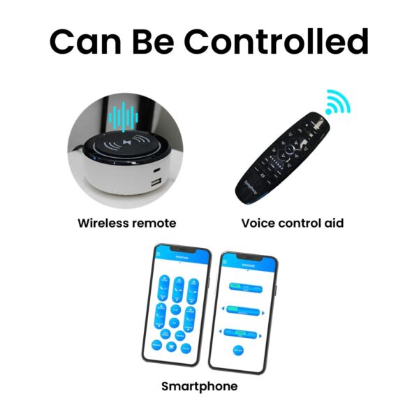 Voice Control Homecare Hi-low Bed - Image 12