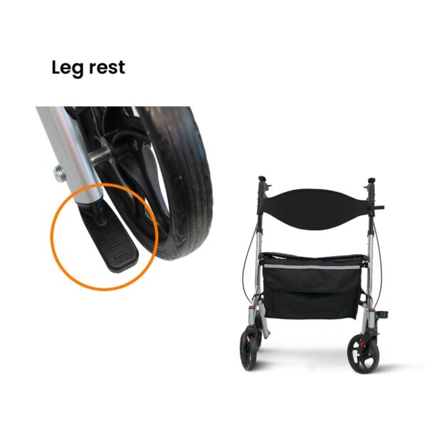 Lightweight Heavy Duty Rollator/Walker - Image 4