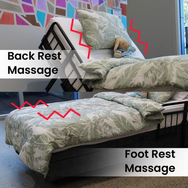 Voice Control Homecare Hi-low Bed - Image 4