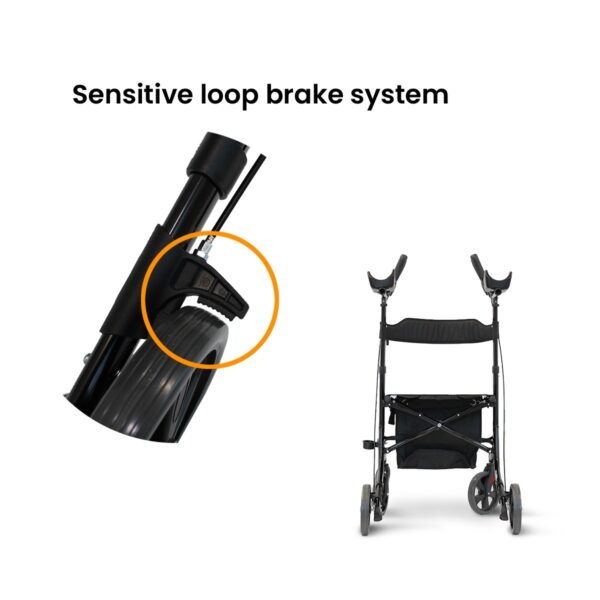 Lightweight Upright Rollator/Walker - Image 7