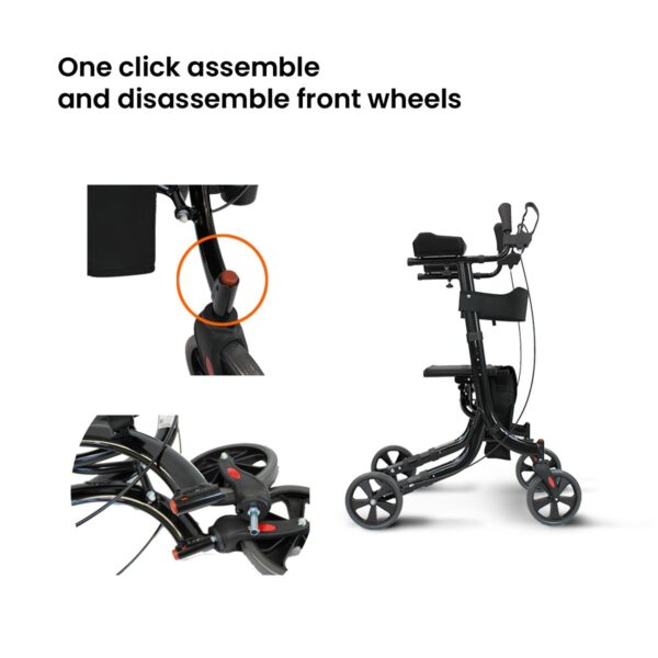 Lightweight Upright Rollator/Walker - Image 8