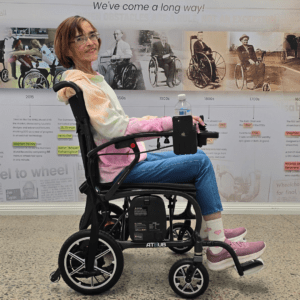 Lightweight Carbon Fibre Power Wheelchair