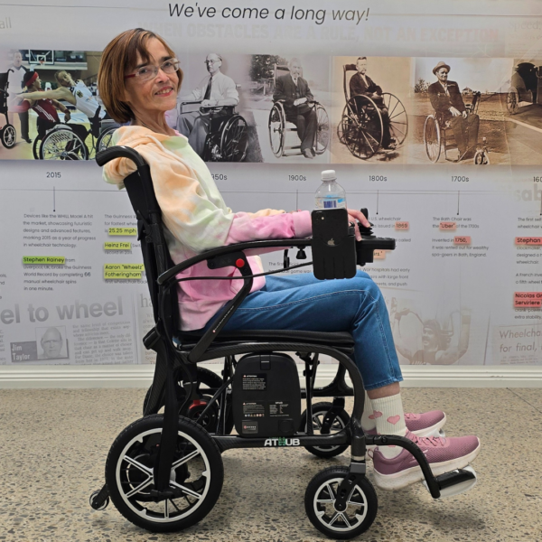 Lightweight Carbon Fibre Power Wheelchair