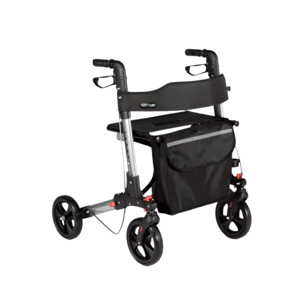 Lightweight Double Folding Rollator/Walker - Image 2