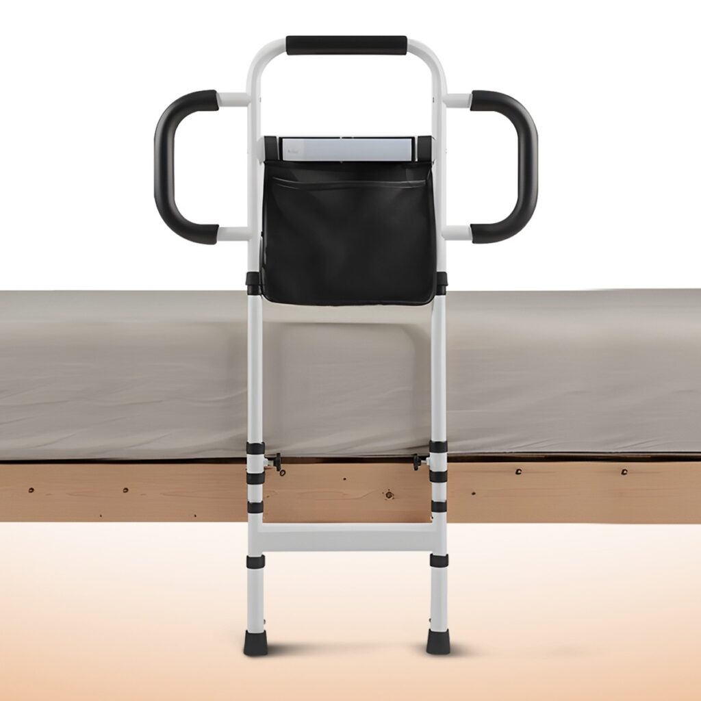 Platform Rails For Bed Portable Bed Rails for Safe Sleeping | Carewithus