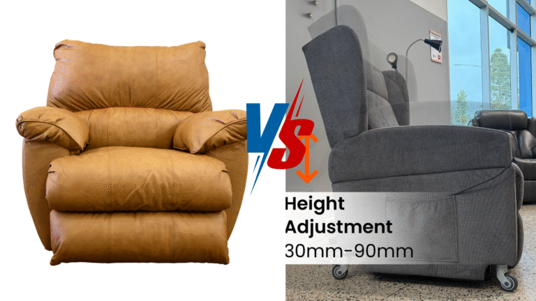 Electric vs. Manual Recliners: Which is Right for Home Care?