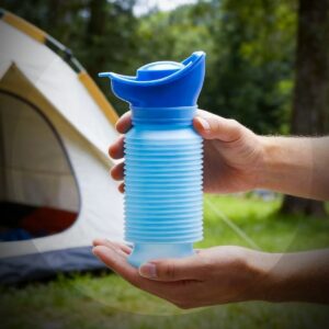 Reusable Foldable Urinal Bottle | Portable Travel Pee Bottle for Elderly, Wheelchair Users & Outdoor Adventures