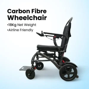 Lightweight Bariatric Power Wheelchair Hire – Foldable 200kg Capacity